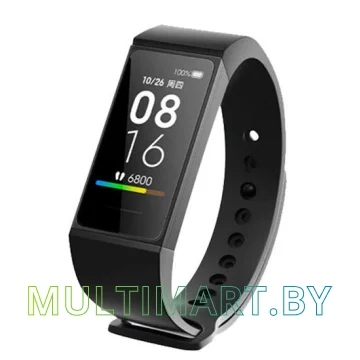 Фитнес-браслет Xiaomi Mi Smart Band 4C (черный, международная версия)